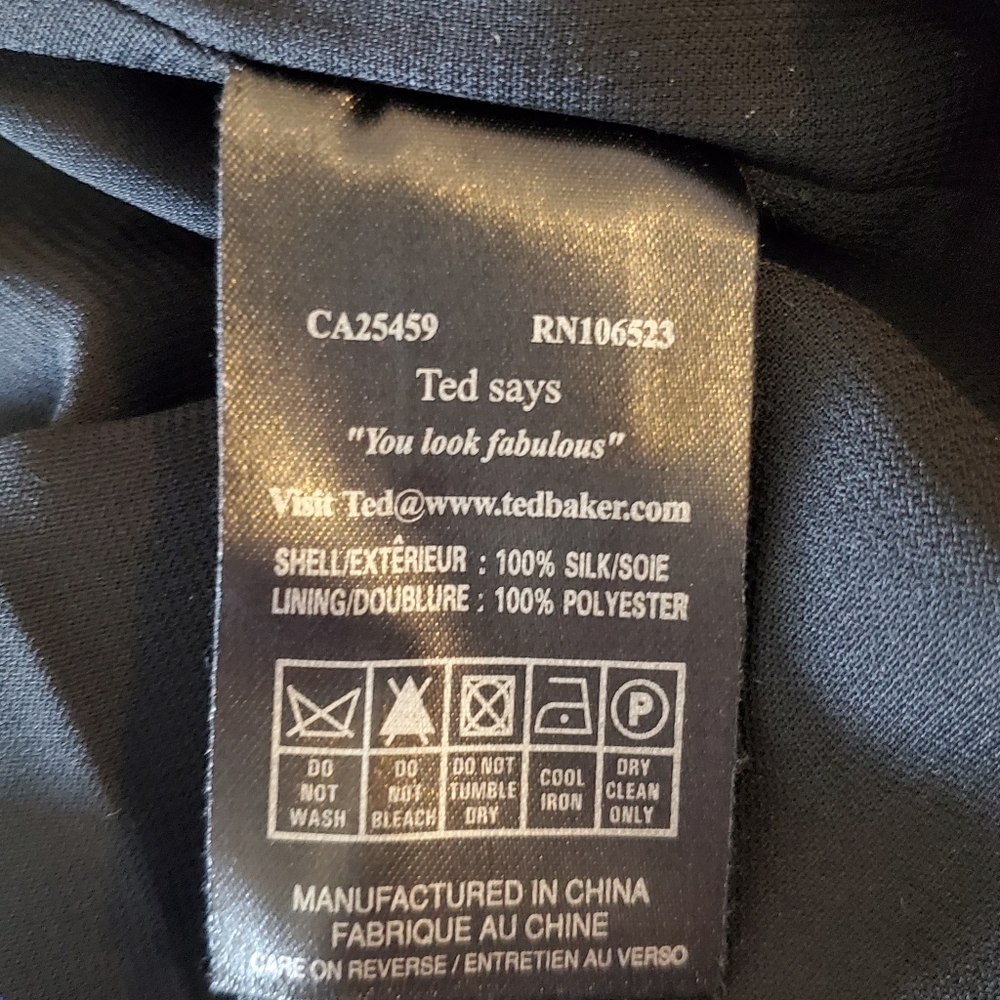 Ted Baker Silk Cocktail Dress - Picture 5 of 8